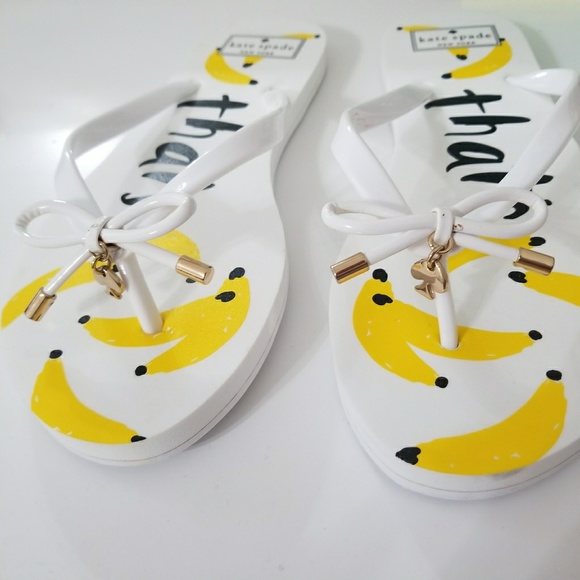 kate spade Shoes - Kate Spade Banana Thong Flip Flop Sandals